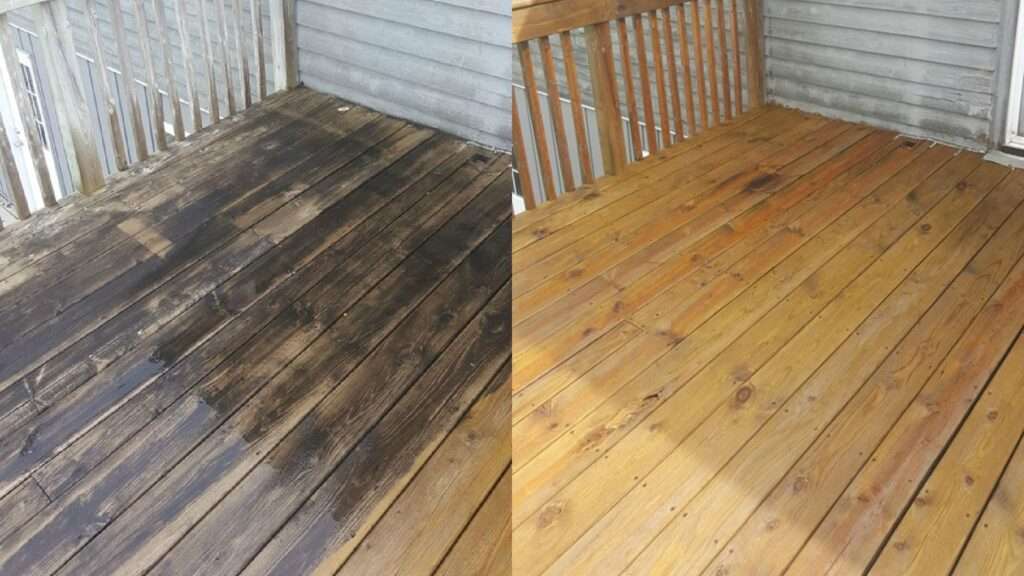 deck cleaning service