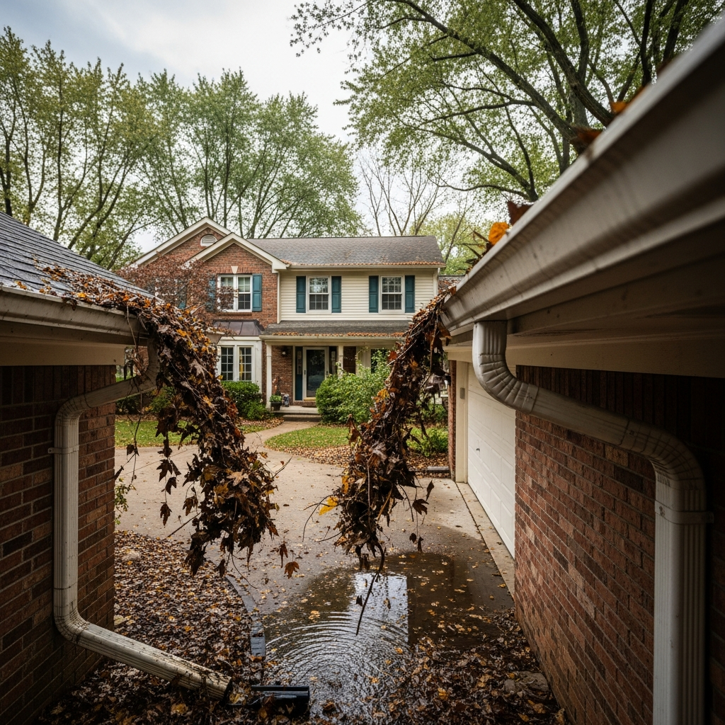 gutter cleaning in rockford mi